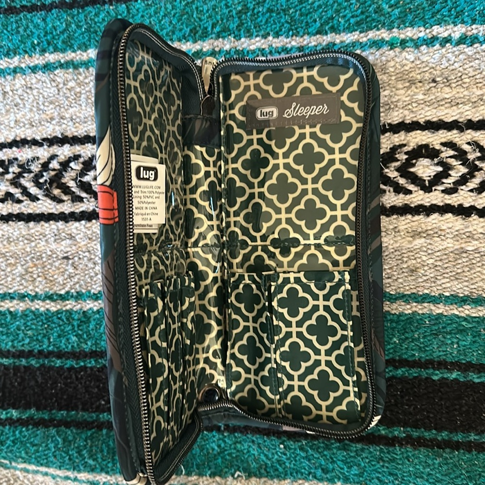 Lug *NWOT* Sleeper Travel Makeup Brush Holder (MISSING DRAWSTRING) - Picture 8 of 12